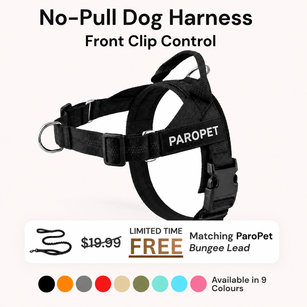 ParoPet No Pull Dog Harness