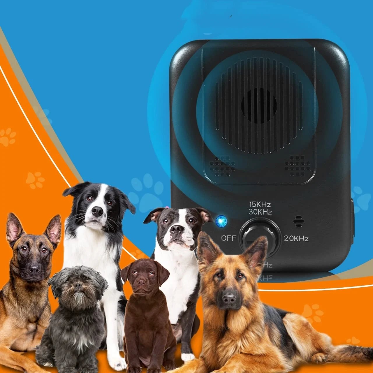Ultrasonic Dog Barking Control Device (trains your dog not to bark)