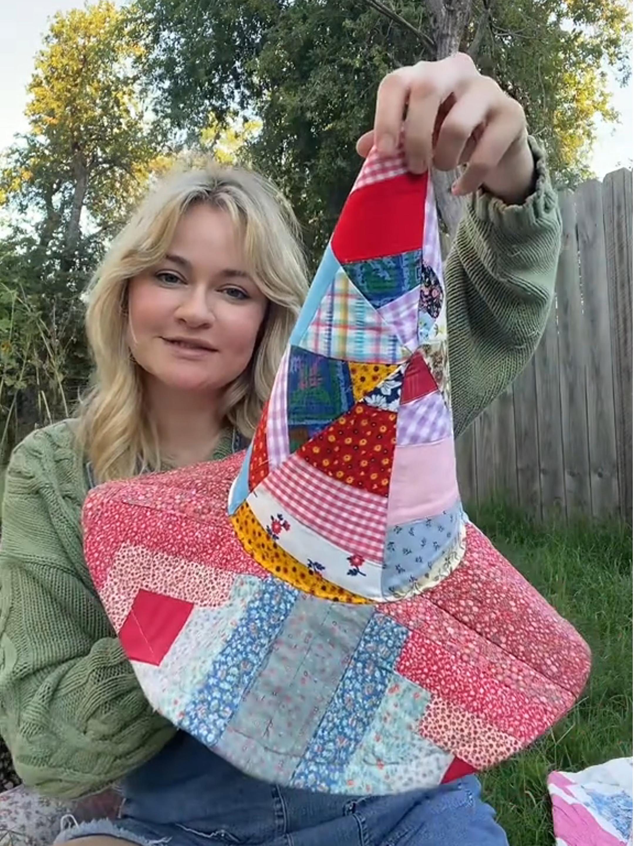 🔥The Quilted Witch Hat | Handcrafted Folk Art Hat