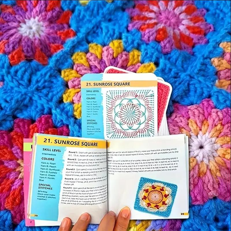 [50 Unique Designs]Crochet Card Set