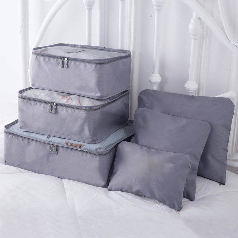 ✈6 pieces portable luggage packing cubes🧳