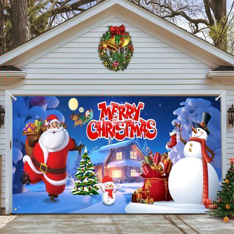 🎄 Christmas  Reusable Garage Door Decoration
