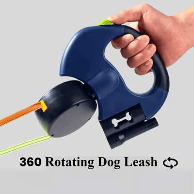 🔥Dual Retractable Dog Leash