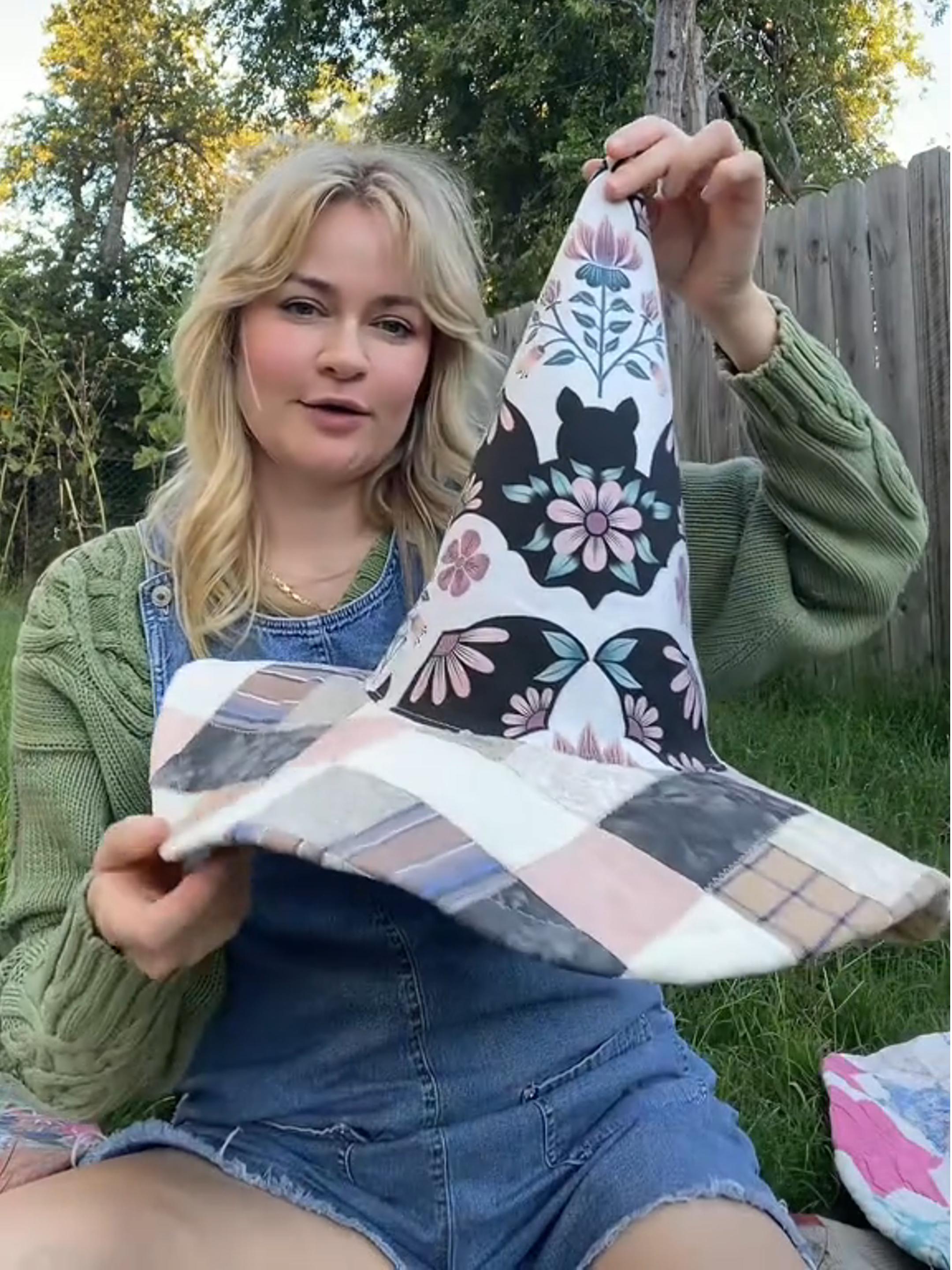 🔥The Quilted Witch Hat | Handcrafted Folk Art Hat