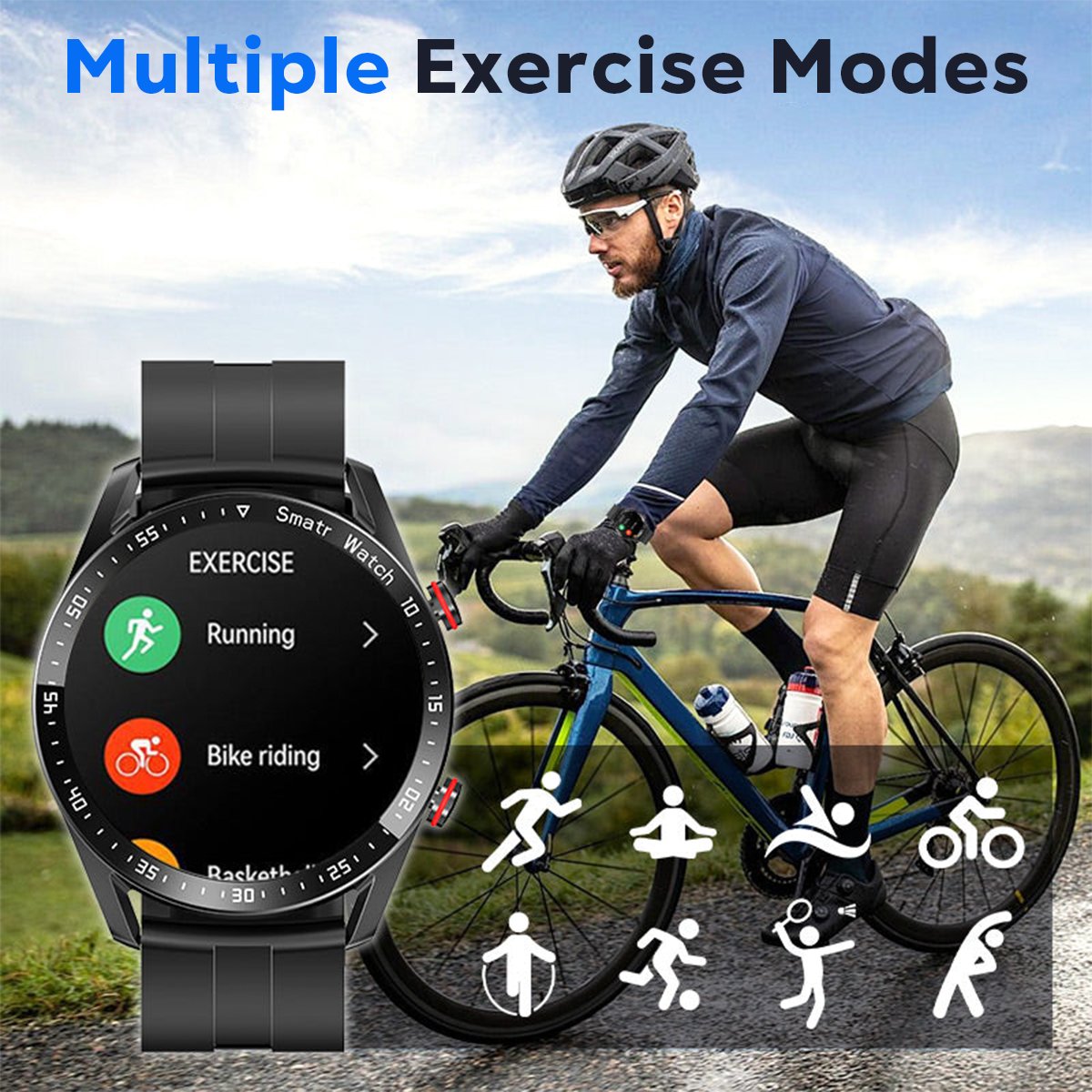 New multifunctional smart watch [detect health status 👍] ✨Supports iOS and Android ✨