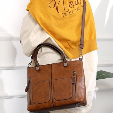 (Hot SALE-49% OFF )Ladies vintage leather shoulder bag