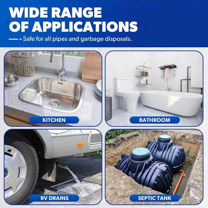 🏆Flash Sale⚡ 50K+ 🌈Strength Drain Cleaner Powerful Pipe Dredging Agent 🧼