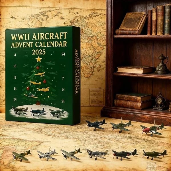 2025 Aircraft Advent Calendar World War II Plane