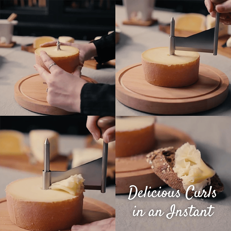 Cheese Curler Wheel - Stainless Steel Cheese Shaver