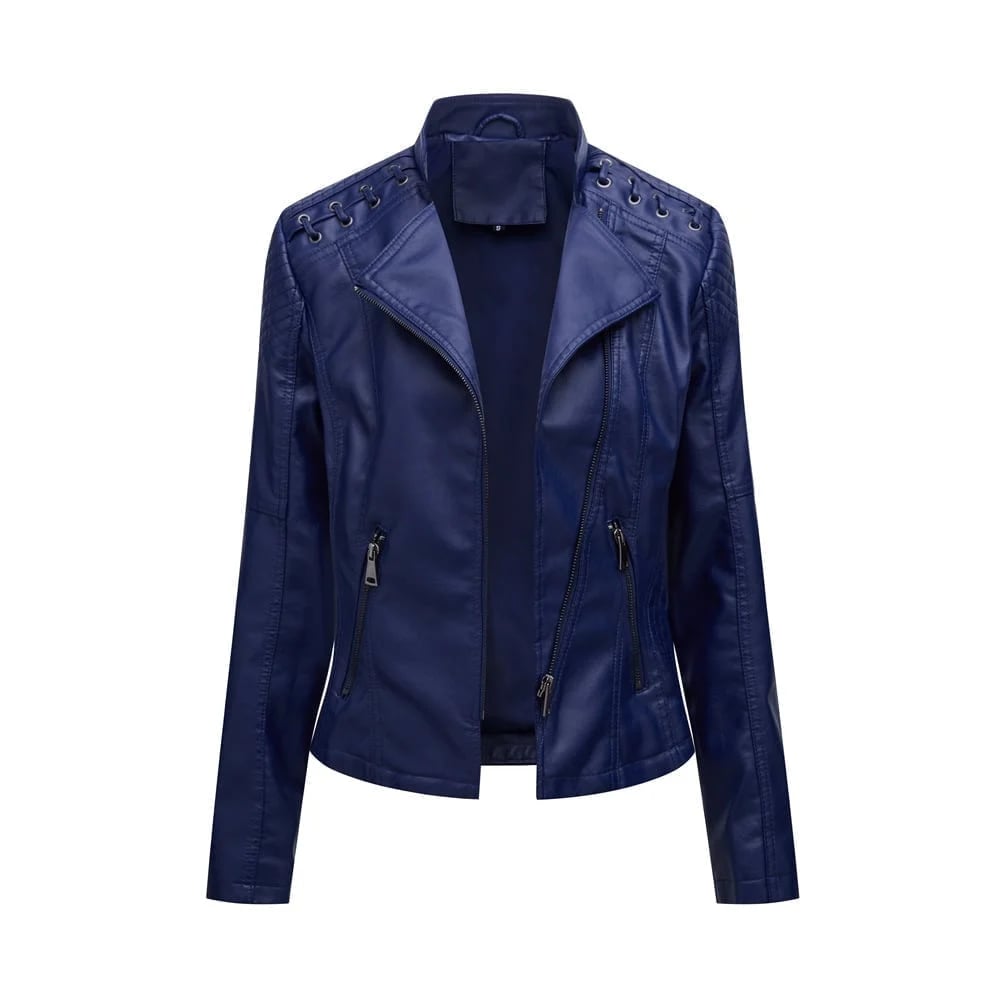 (🔥HOT SALE🔥) - Washed Leather Jacket