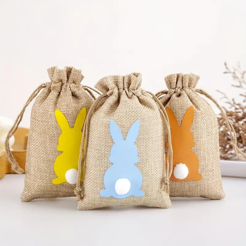 Rabbit Drawstring Bag