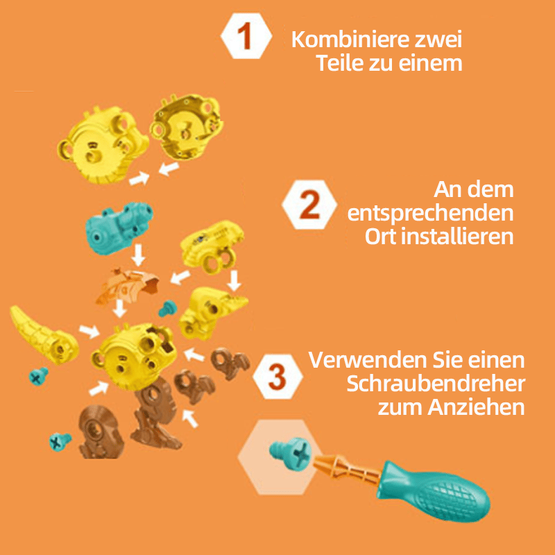DIY Dinosaur Spielzeug Bausatz🔥🔥