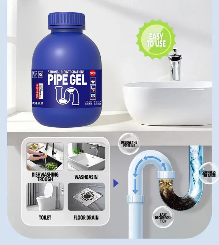 🏆Flash Sale⚡ 50K+ 🌈Strength Drain Cleaner Powerful Pipe Dredging Agent 🧼