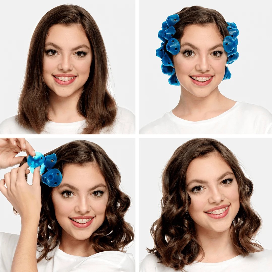 🌹Heatless Hair Curlers