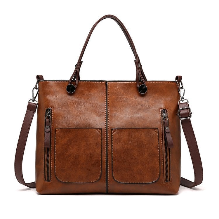 (Hot SALE-49% OFF )Ladies vintage leather shoulder bag