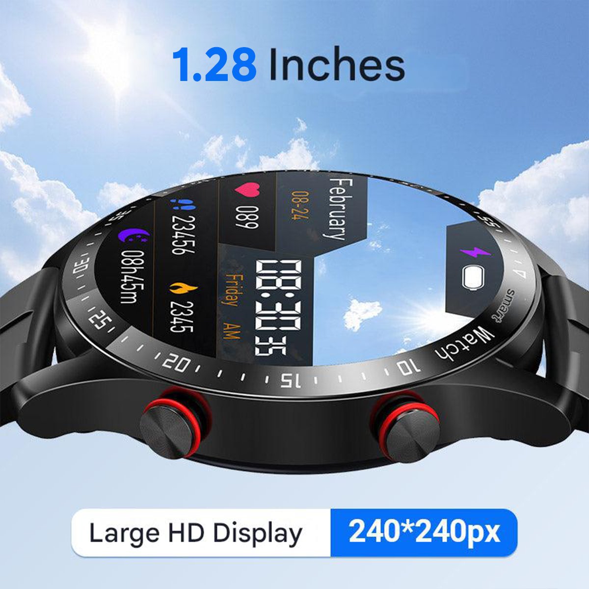 New multifunctional smart watch [detect health status 👍] ✨Supports iOS and Android ✨