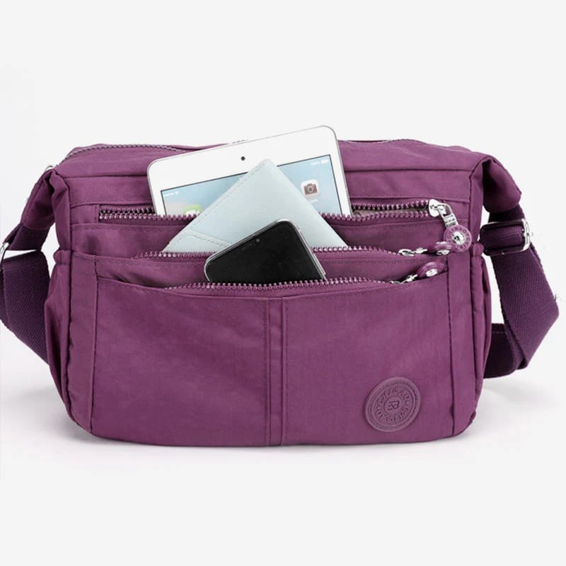 Multi-Pocket Large Capacity Waterproof Casual Crossbody Bag Shoulder Bag