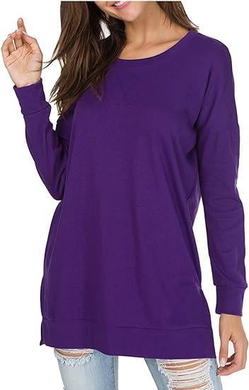 🔥Round Neck Casual Solid Color Top