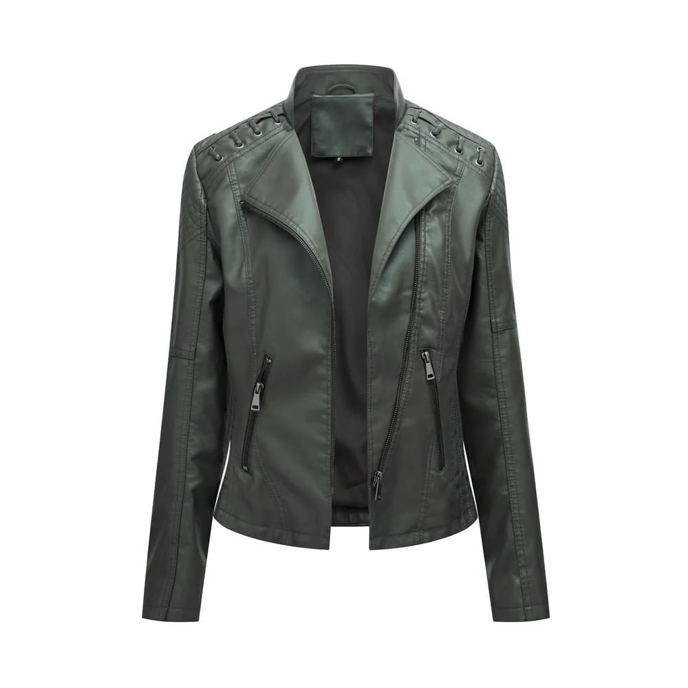 (🔥HOT SALE🔥) - Washed Leather Jacket