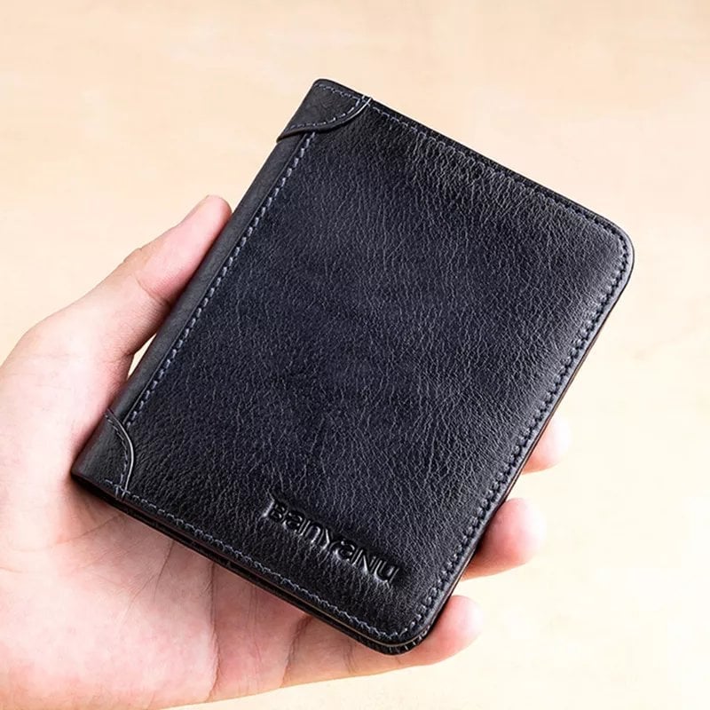 💰Multi-functional RFID Blocking Waterproof Durable Genuine Leather Wallet🎁