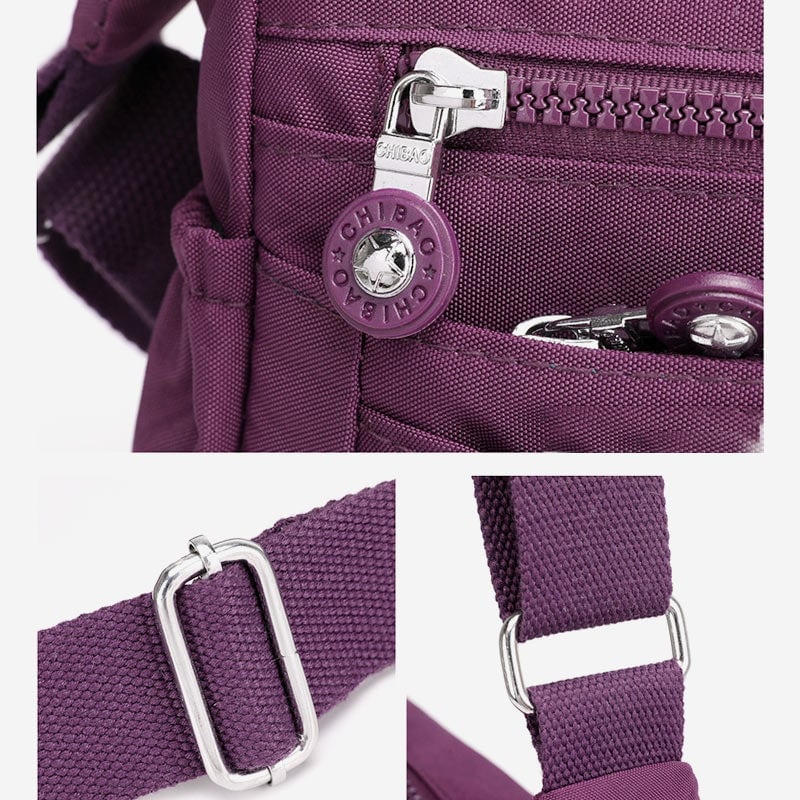Multi-Pocket Large Capacity Waterproof Casual Crossbody Bag Shoulder Bag