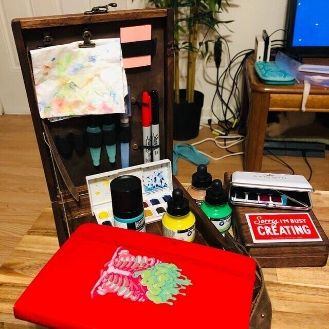 🎁Writers Messenger Wood Box A5