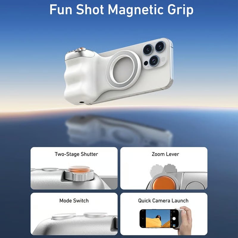 Magnetic 3-in-1 Selfie & Beauty Light