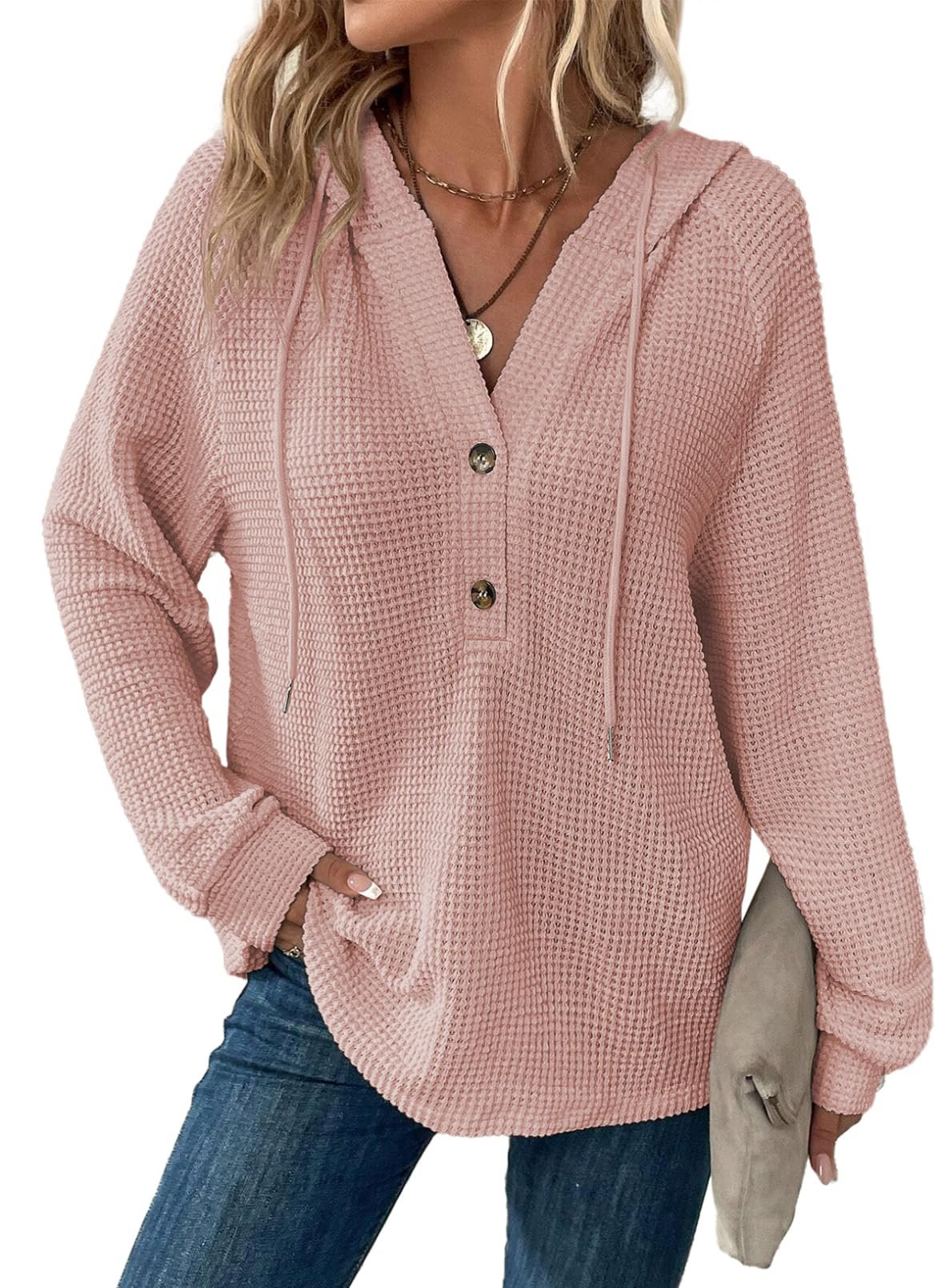 🔥 Women's Knitted Long Sleeve Casual Sweatshirt