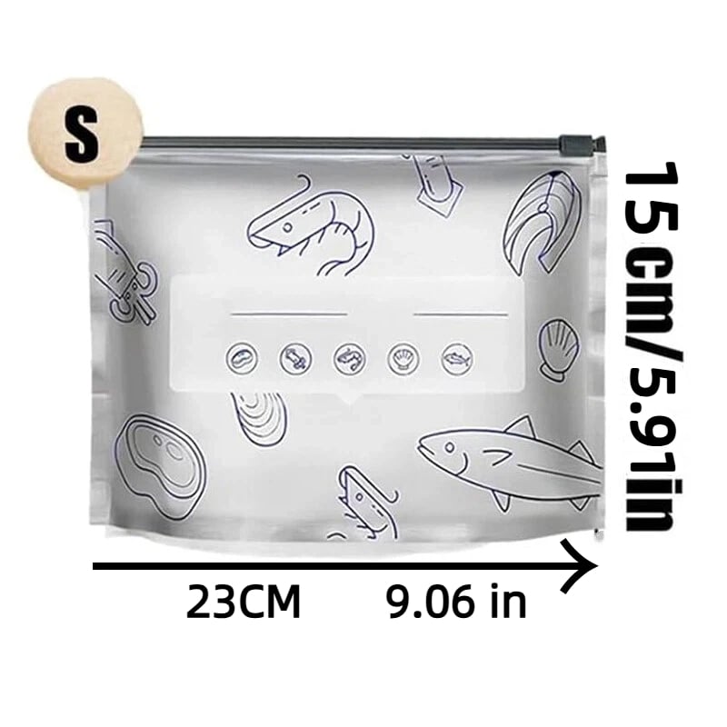 Reusable Aluminum Foil Freshness Seal Bags – Your Kitchen’s New Best Friend! 🍴✨