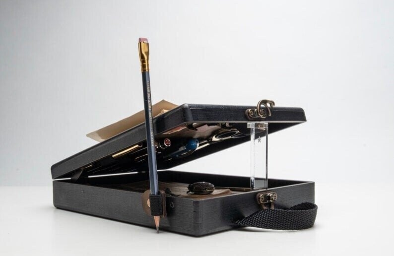 🎁Writers Messenger Wood Box A5