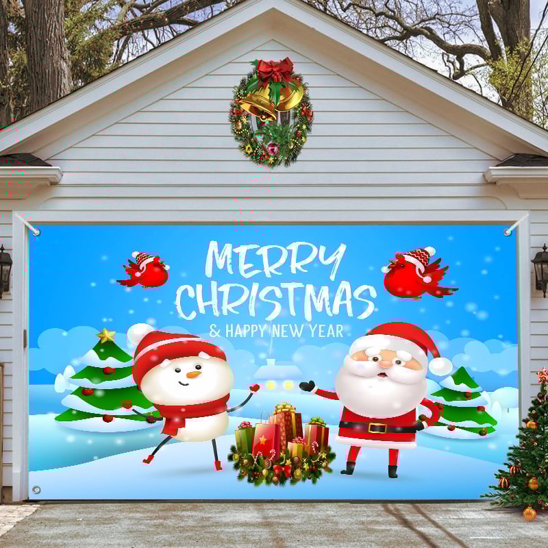 🎄 Christmas  Reusable Garage Door Decoration